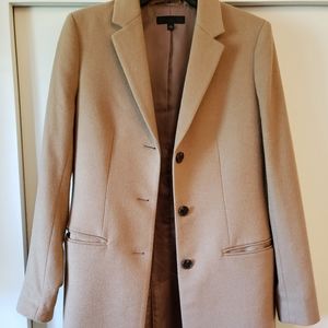 Cashmere wool camel coat